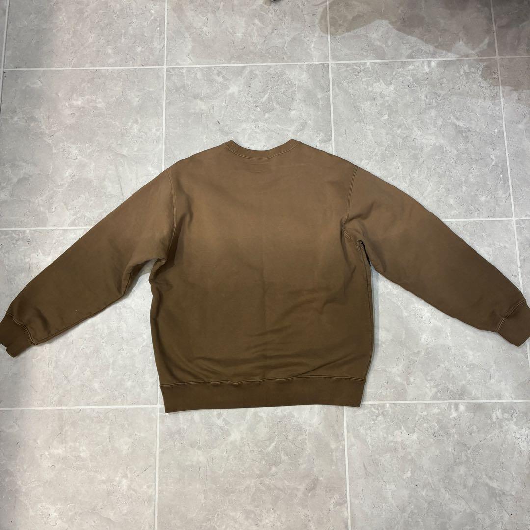 Supreme シュプリーム 19SS ブラウン 肉厚スウェット クルーネック