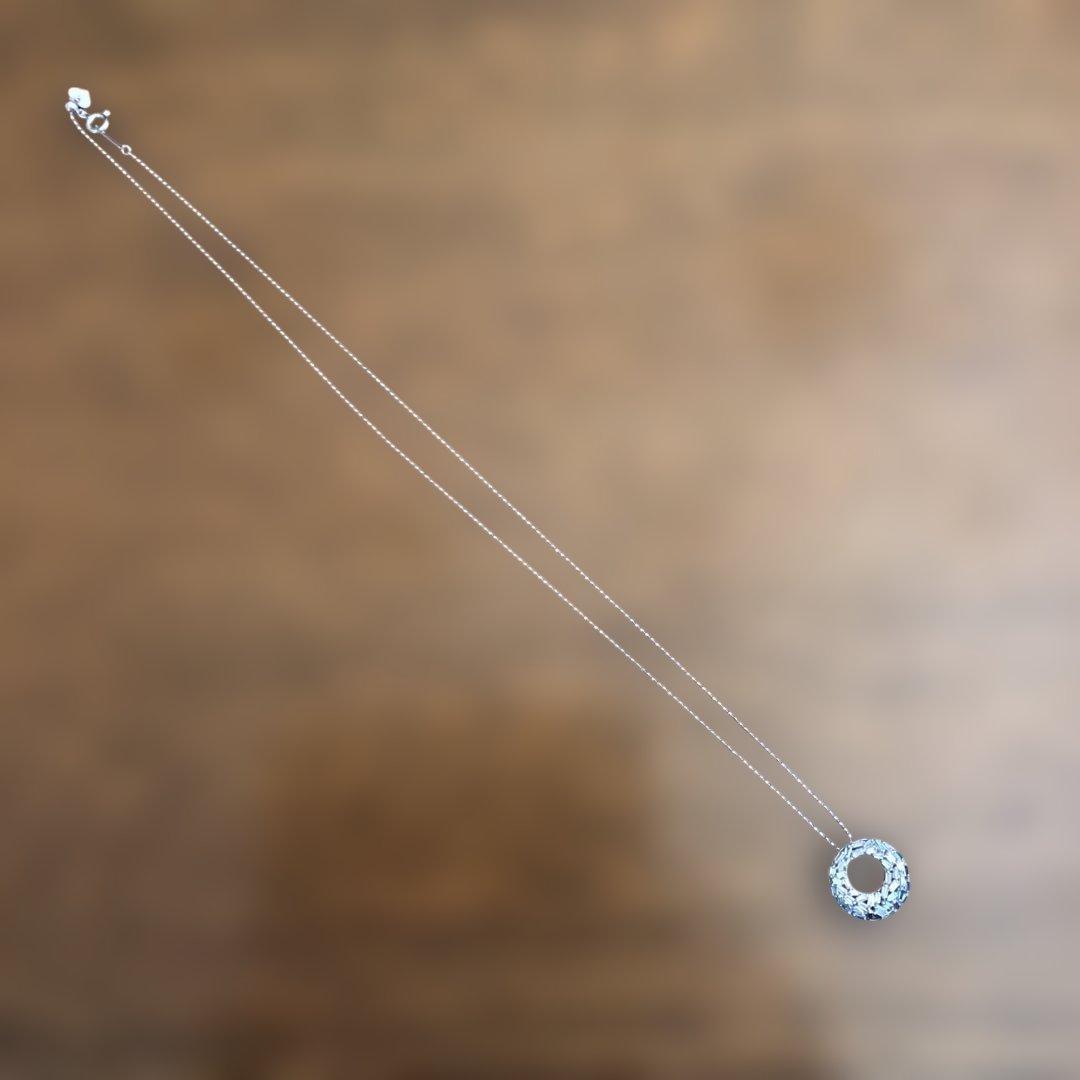 笠原真純 K18WGトリートブルーダイヤ0,4ct