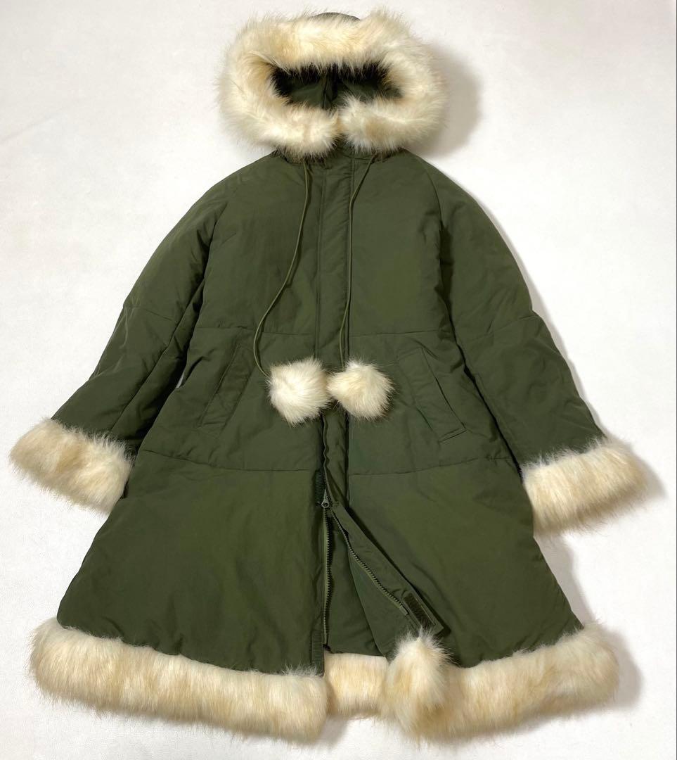 ⚫︎90s OZONE COMMUNITY ファー付き ダウンコート モッズコート ダウンコート メンズ モッズコート クーポンで500円OFF 期間限定 N-3B