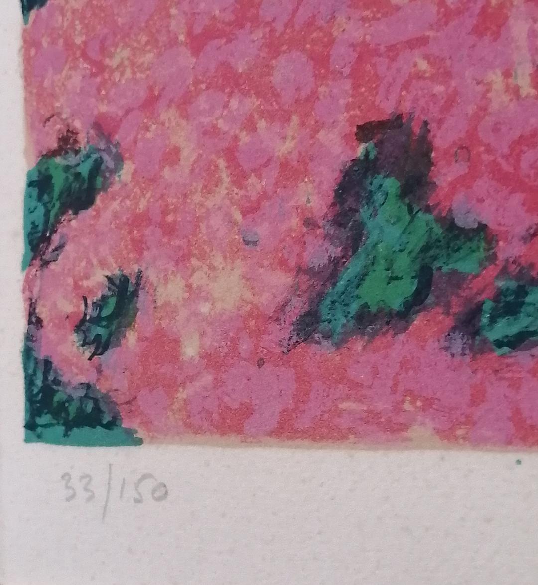 カシニョールリトグラフ  33/150 女性のいないリトグラフは希少です