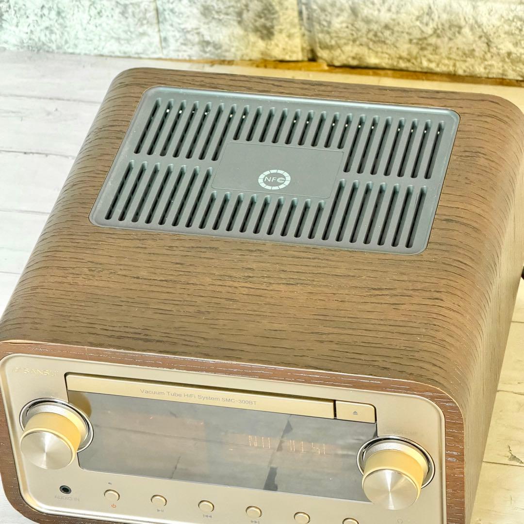 SANSUI「SMC-300BT」Bluetooth搭載真空管ハイブリッドコンポ - メルカリ