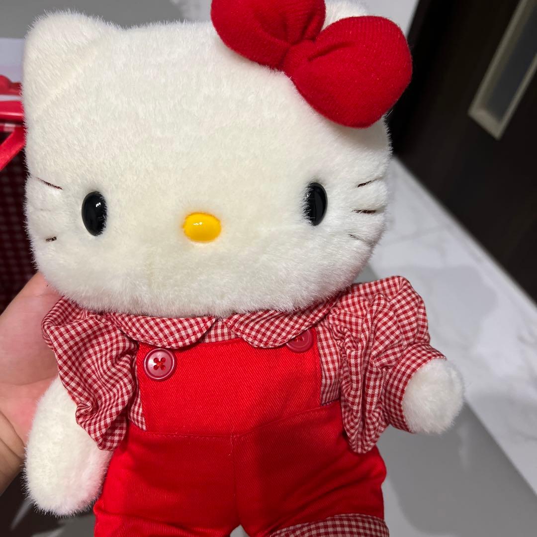 ハローキティ ピンク レトロサンリオ キティ ぬいぐるみ 箱入り 1997