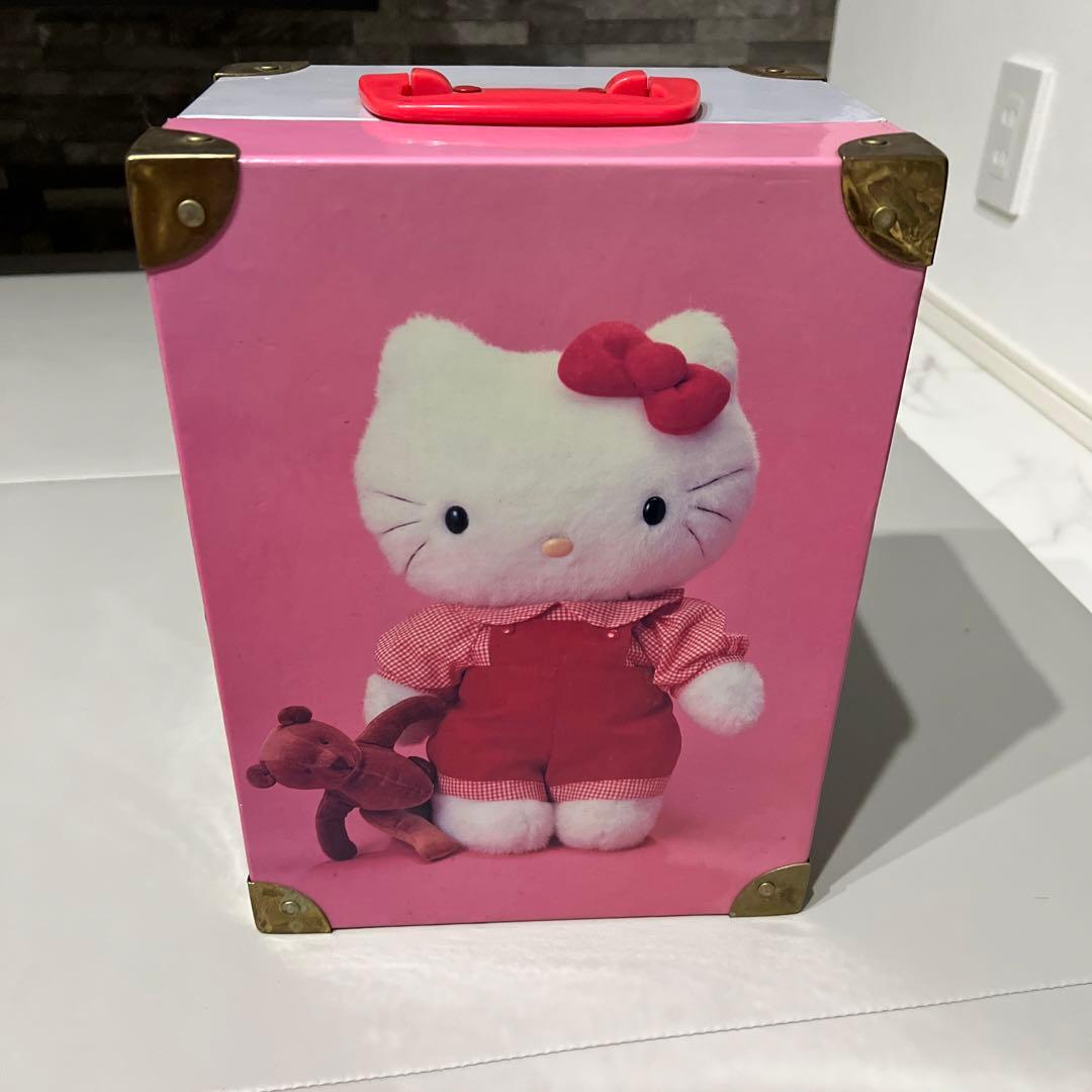 ハローキティ ピンク レトロサンリオ キティ ぬいぐるみ 箱入り 1997