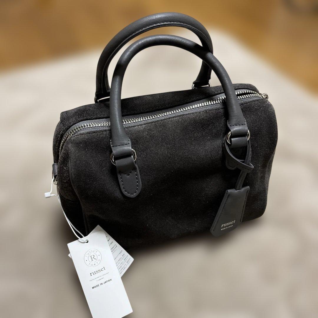 russet スエード2wayミニボストンバッグ - メルカリ