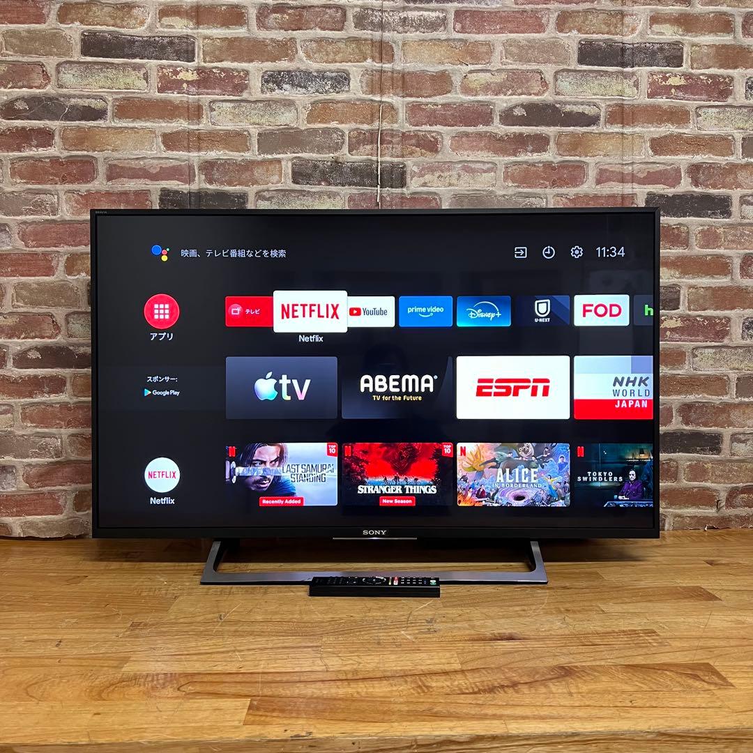 SONY 43V型 4K 液晶テレビ BRAVIA KJ-43X8000E SONY BRAVIA KJ-43X8000E (B) [43インチ ブラック] 価格比較 - 価格.com