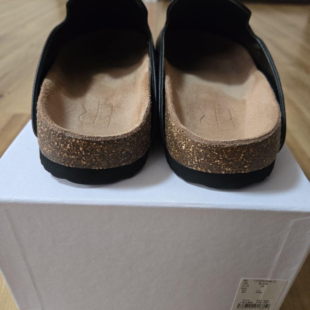 ETRE TOKYO スムースレザークロッグシューズ 38サイズの通販はau PAY