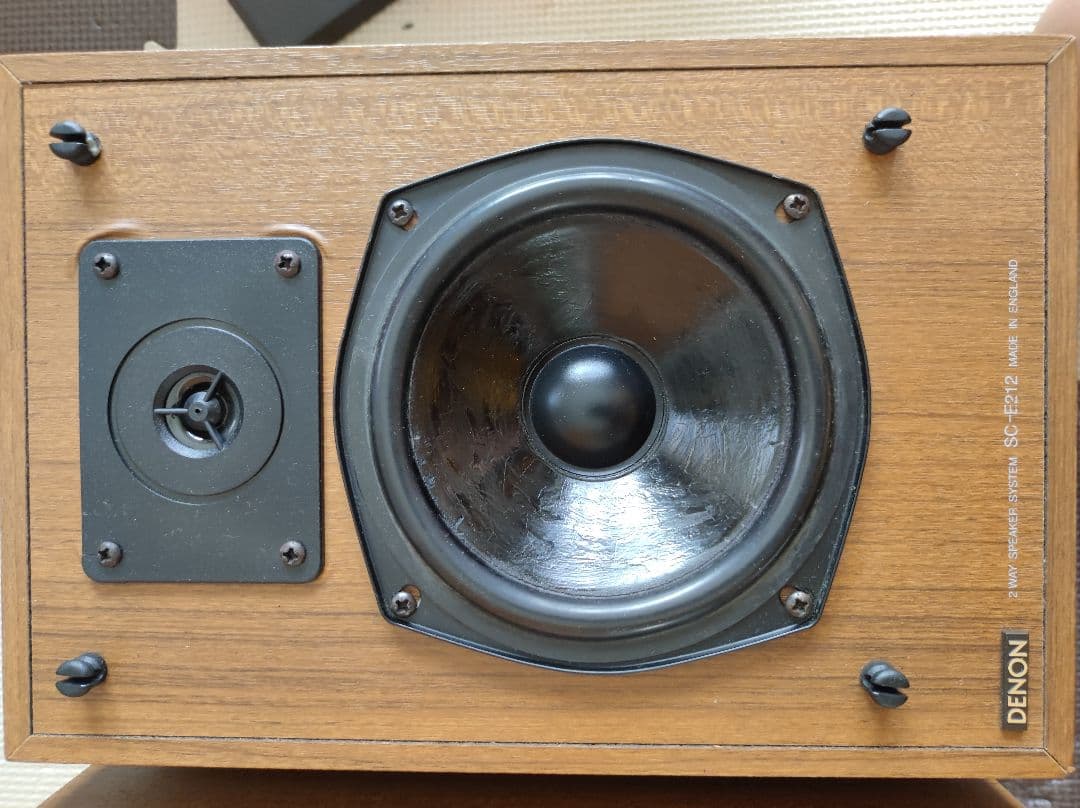 DENON SC-E212 名器 密閉式 英国製 希少シリアル連番 - メルカリ