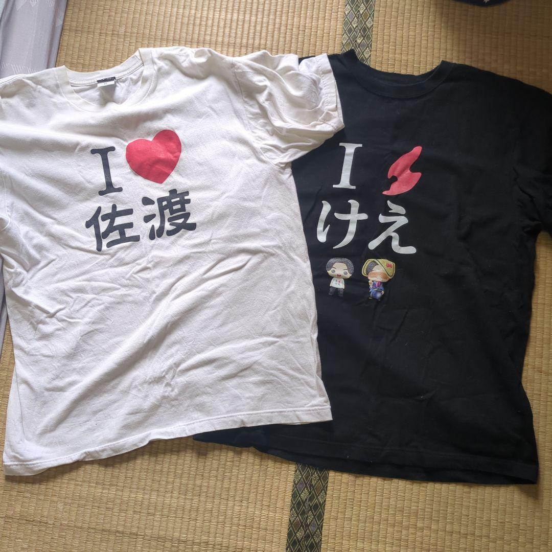 最終値下げ☆けえ島育ち ❤️ 佐渡 & ❤️ けえ Tシャツ2枚セット XL