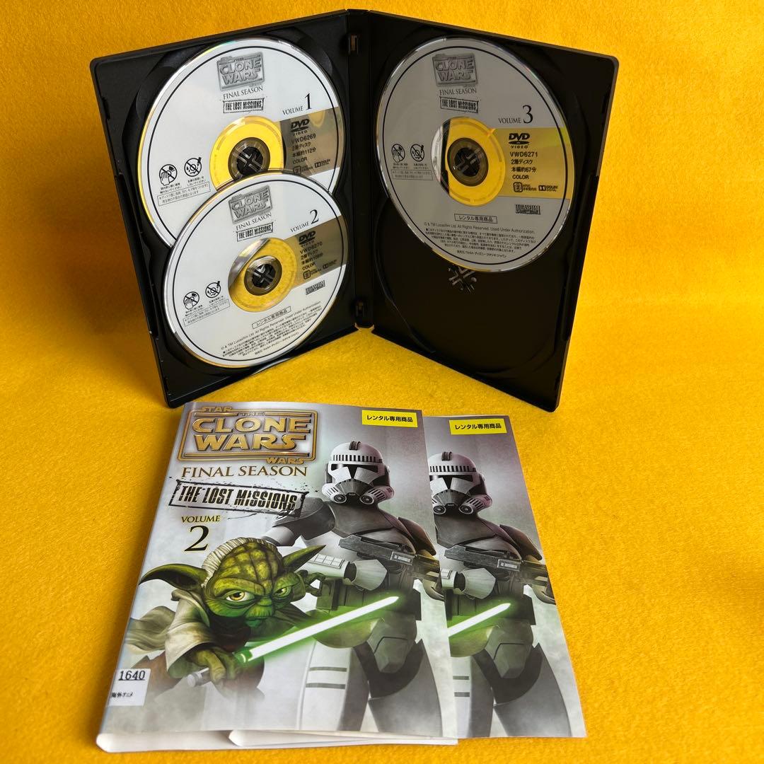 《新品ケース》スター・ウォーズ　クローン・ウォーズ　DVD 全巻セット
