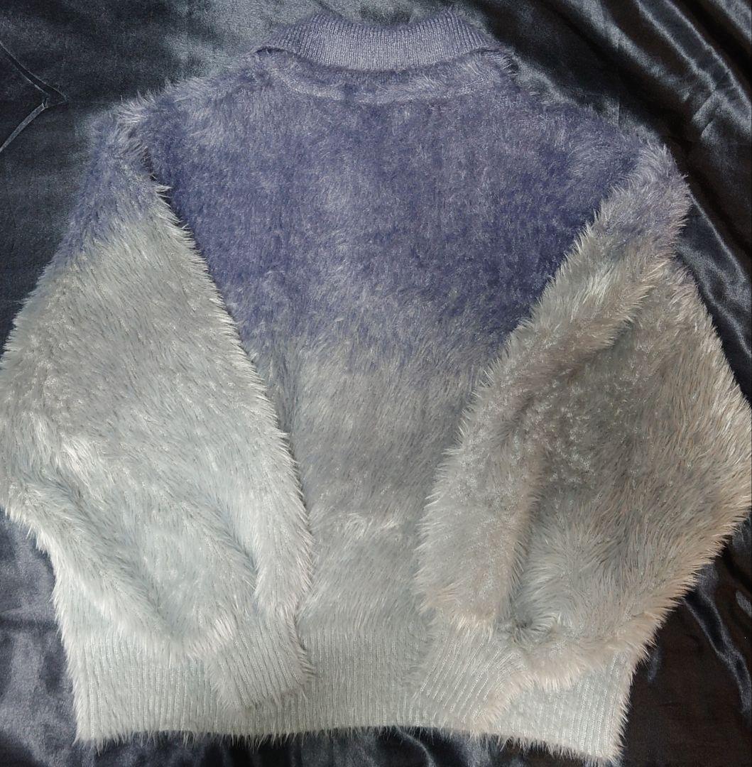 welise×ELLUV -Limited- エレガンスヘビーシャギーニット