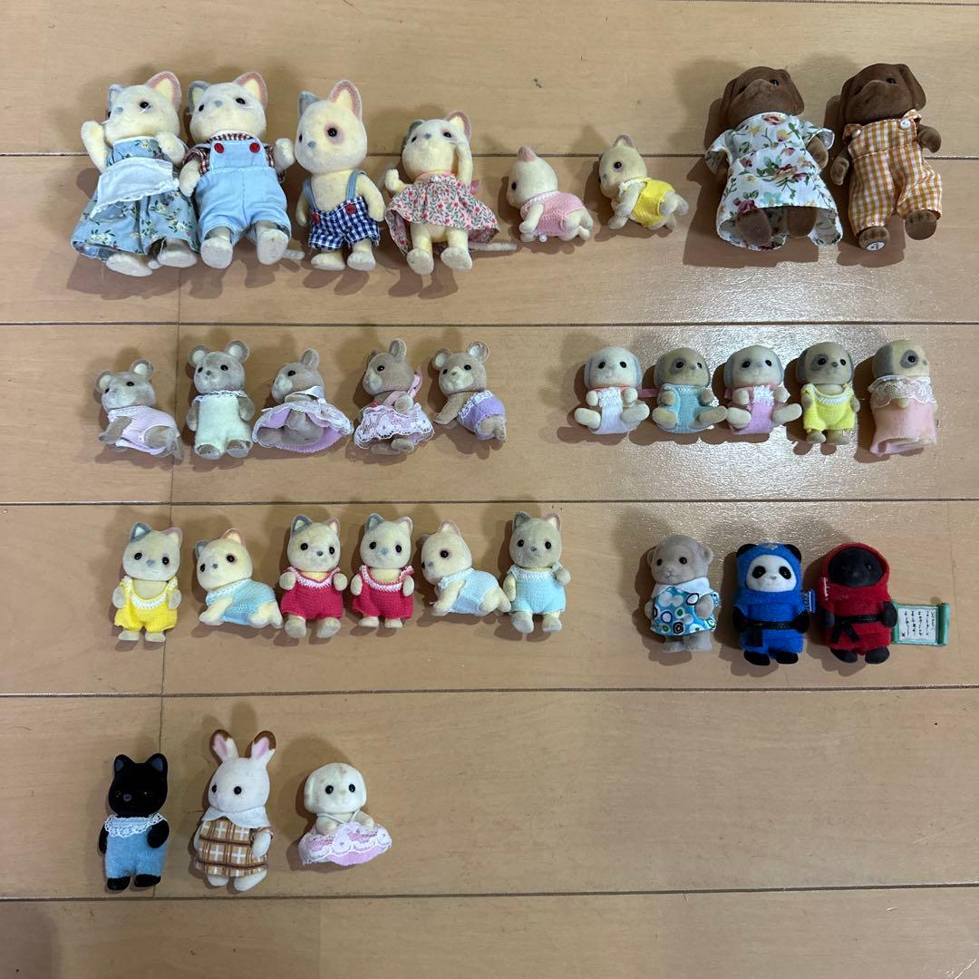 シルバニアファミリー人形まとめ売り - メルカリ