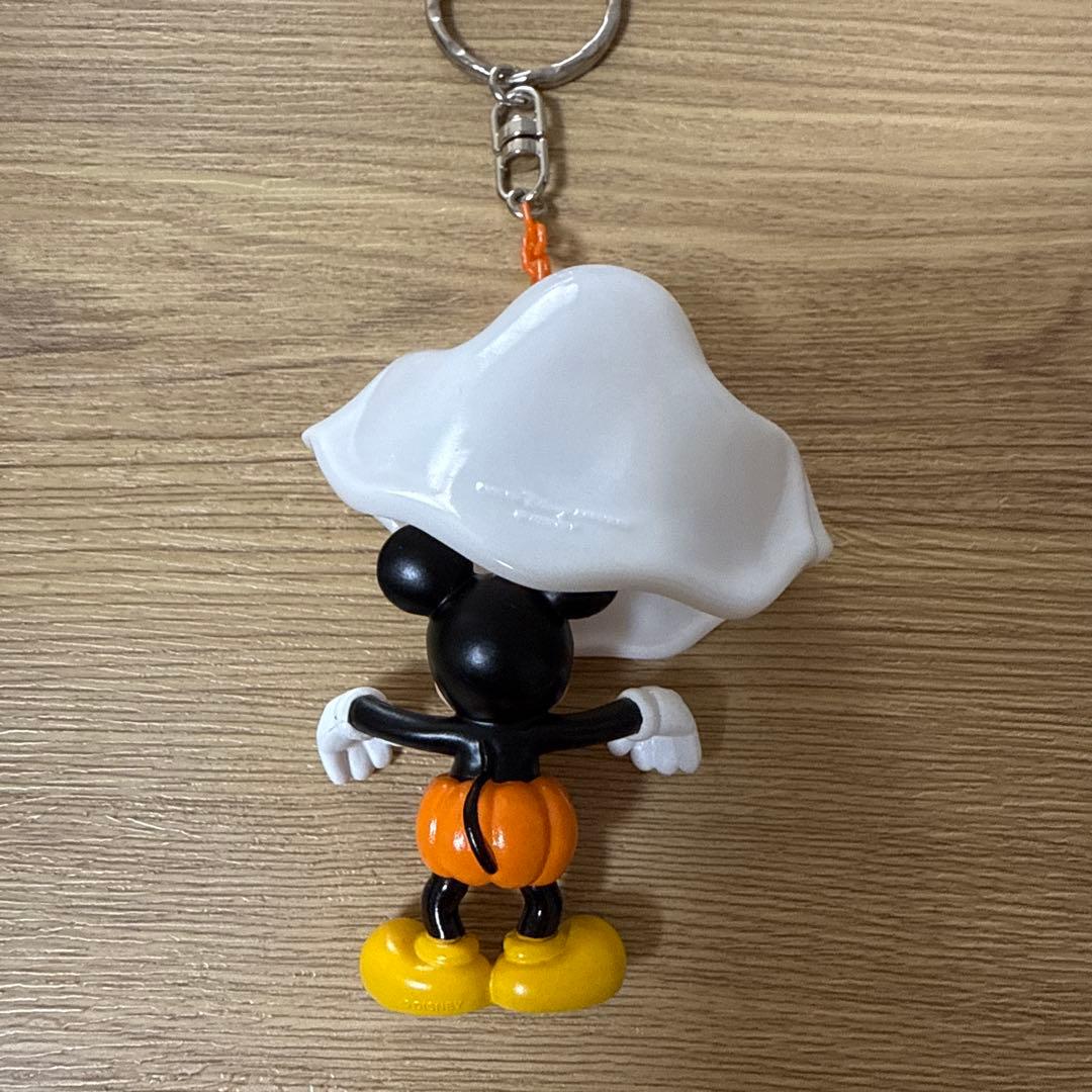 新品未使用 ディズニー ハロウィン 2017 ミッキー おばけ キーチェーン