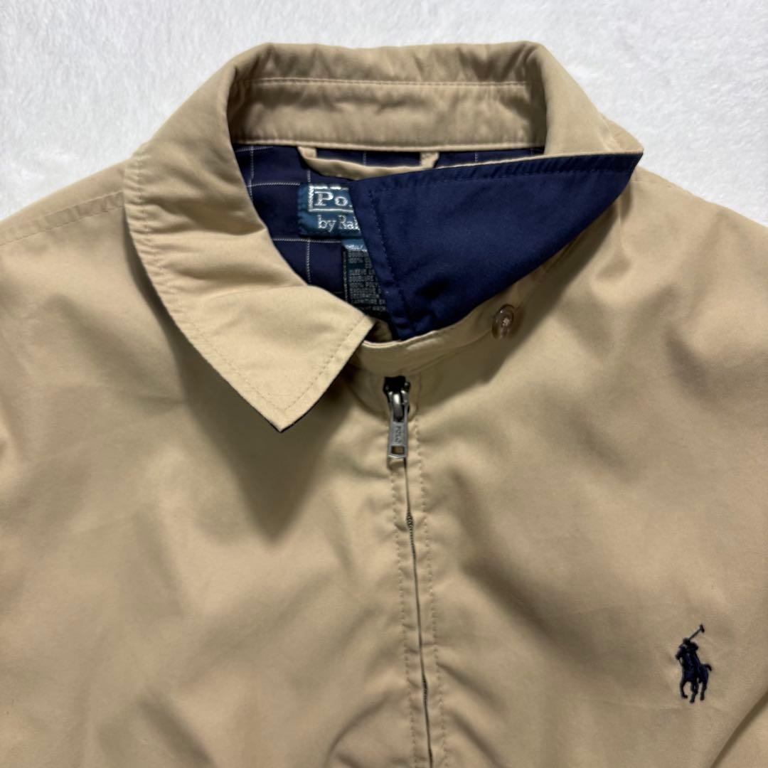 XL・ピーチスキン】 ポロラルフローレン スウィングトップ ポニー刺繍