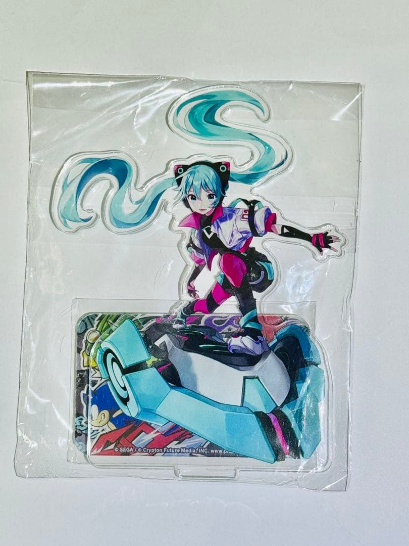 初音ミク × ソニックレーシング コラボ アクリルスタンド クロス