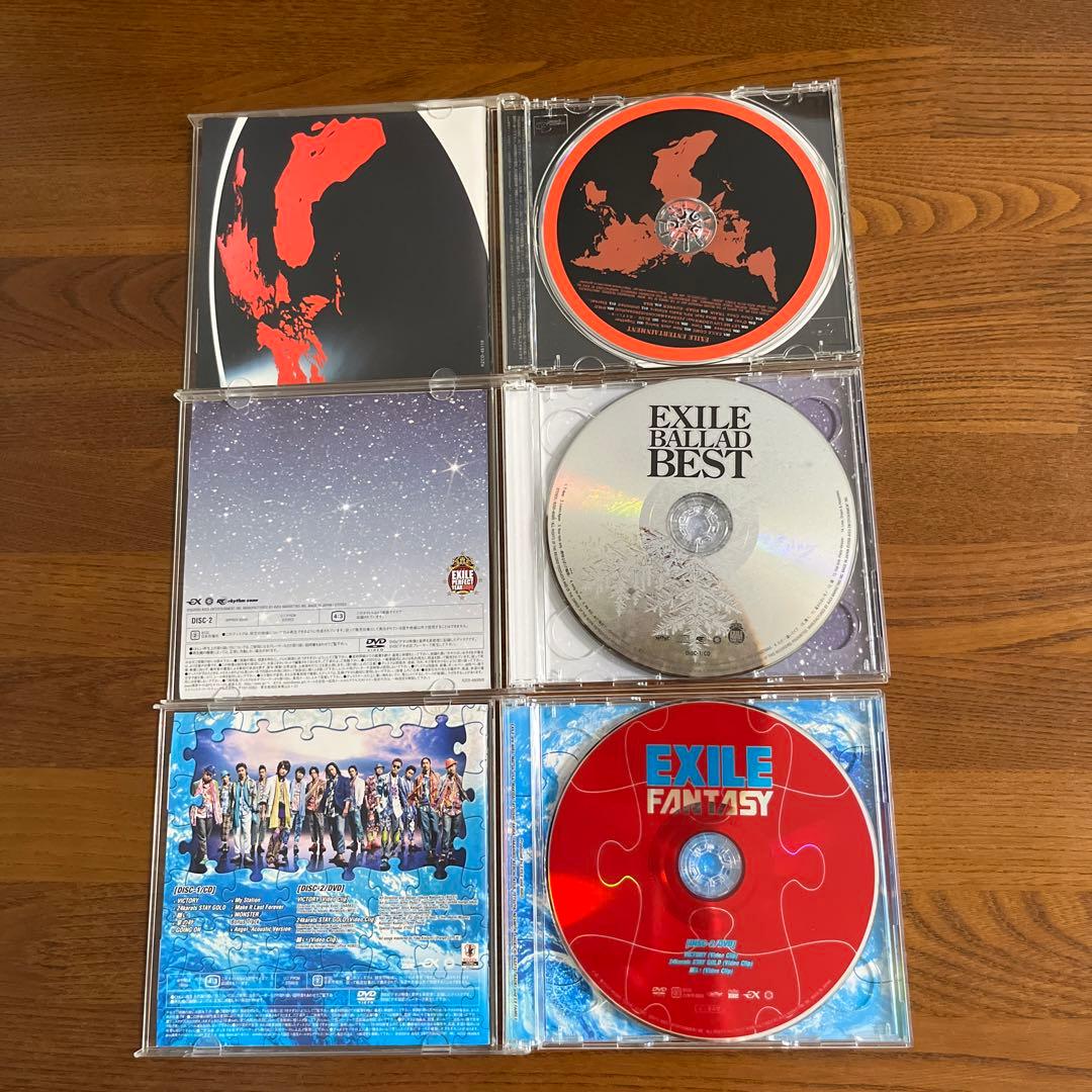 値下げ】EXILE DVD CDアルバム まとめ売り《着払い》 - メルカリ