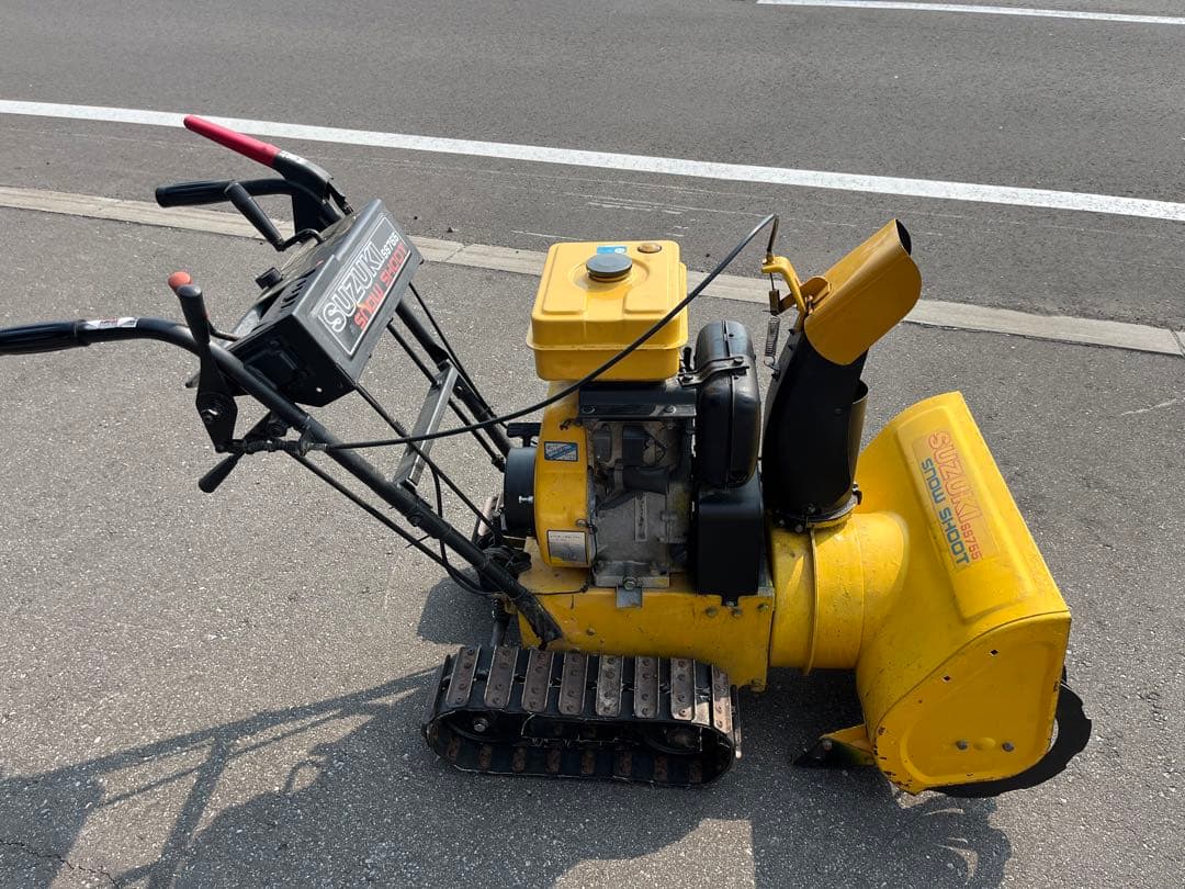SUZUKI snow SHOOT SS755 投雪機 除雪機 不具合あり - メルカリ