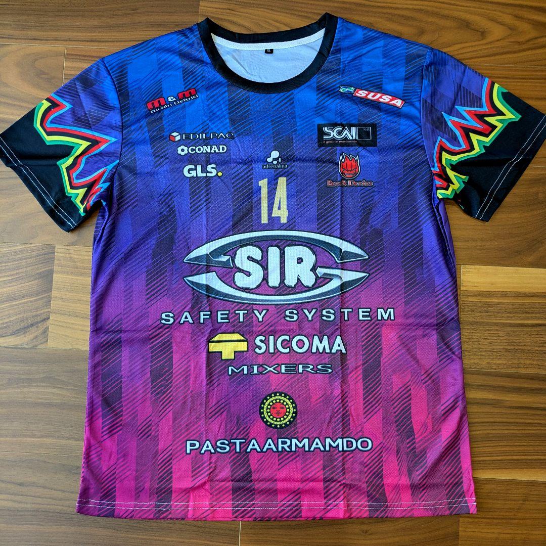 ☆石川祐希選手 ペルージャ ユニフォーム ゲーム シャツ バレーボール