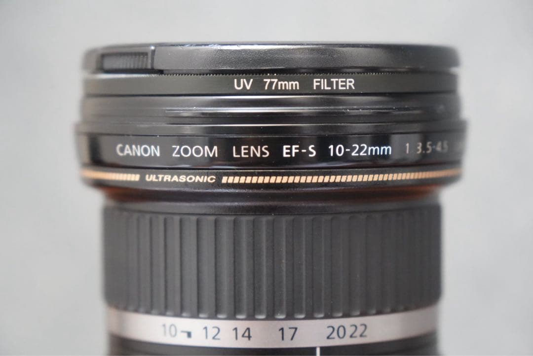 Canon EF-S 10-22mm f/3.5-4.5 USM 保護フィルタ付