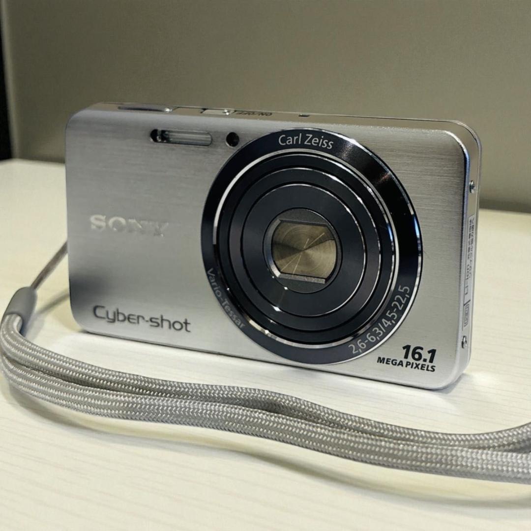 超美品】SONY Cyber-shot DSC-W630 シルバー 美箱付きの通販はau PAY