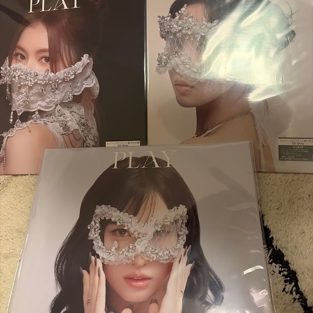 TWICE MISAMO PLAY モモ、ミナ、サナ盤 3枚セット※シリアル無② - メルカリ