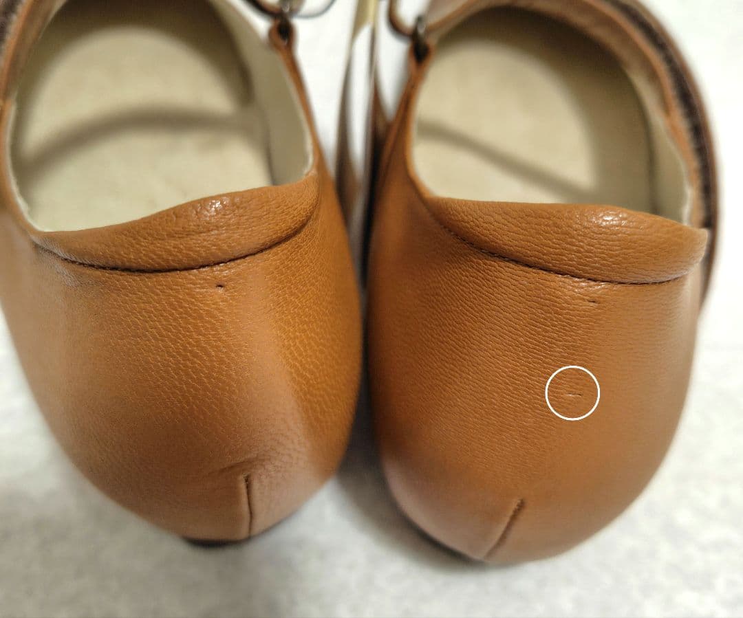 ◆新品◆アシックス　ペダラ　ウォーキングパンプス　キャメル　現行品　23.5cm