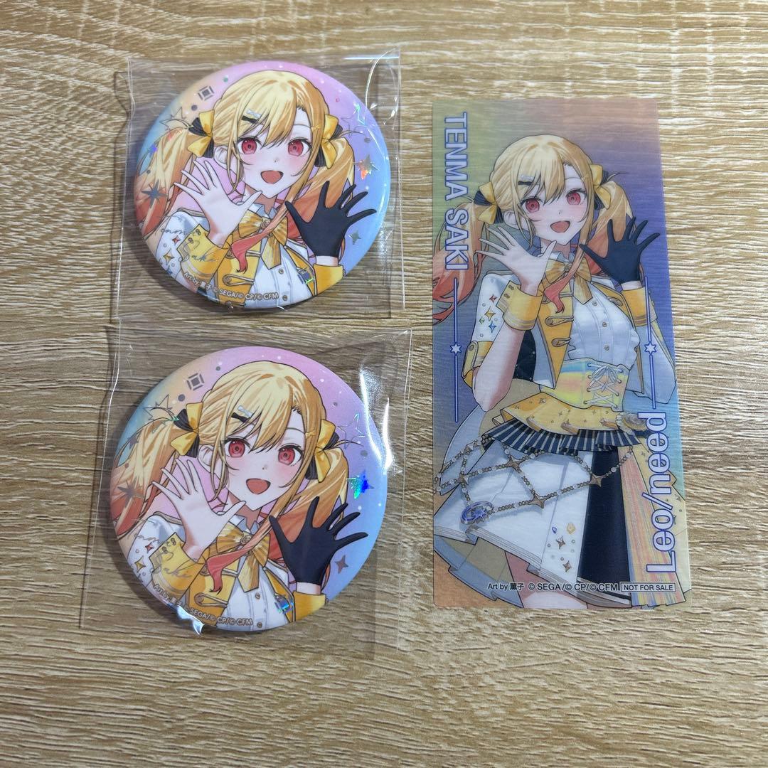 プロセカ 5周年 感謝祭 缶バッジ 特典 天馬咲希 3点セット - メルカリ