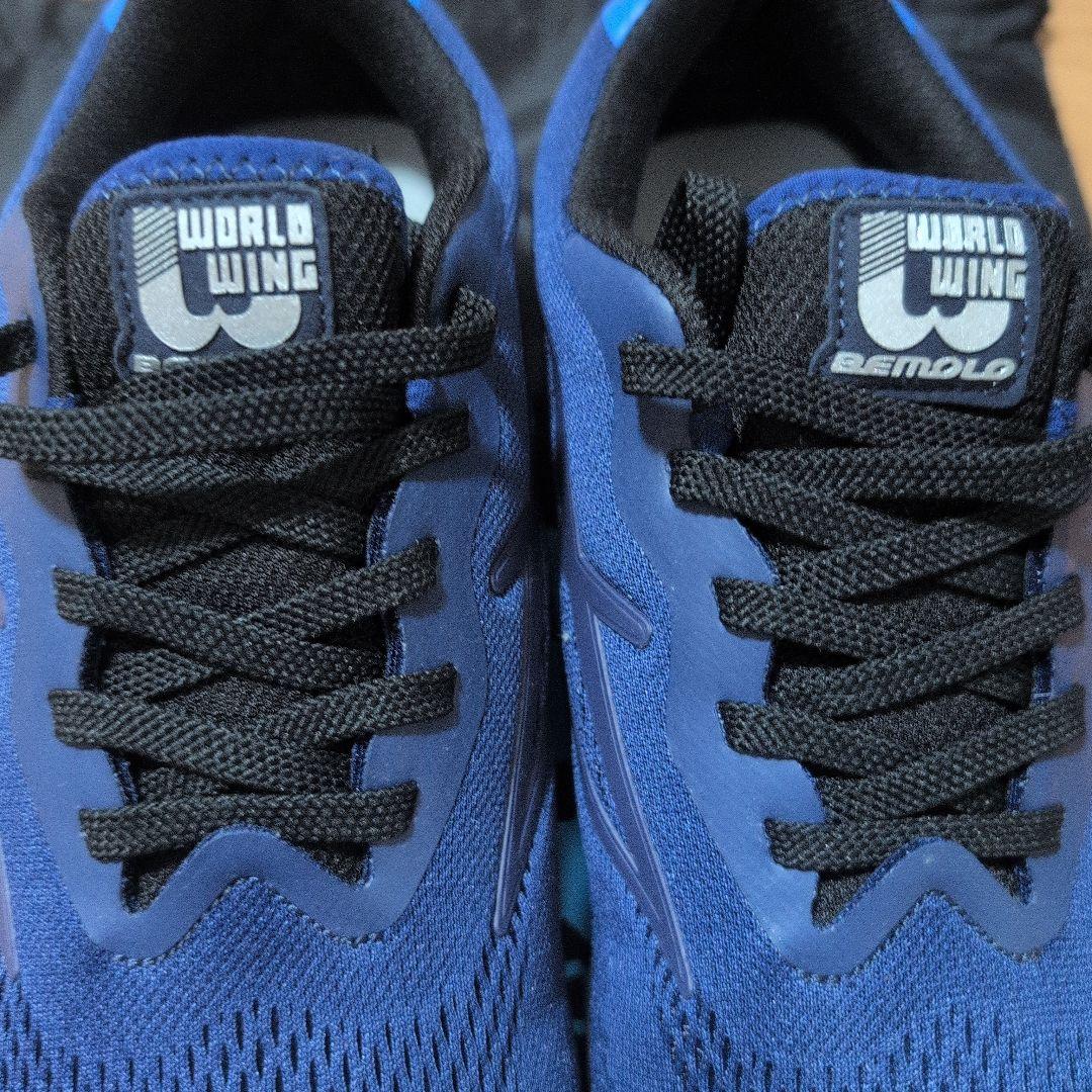 ビモロシューズ　【新品タグつき】　ネイビー　27.5cm