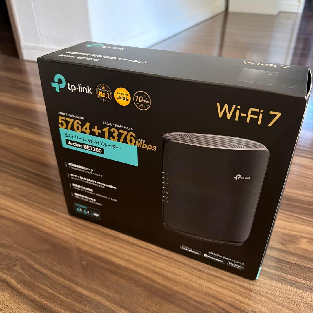 TP-Link Archer BE7200 Wi-Fi 7 ルーター Archer BE7200 | BE7200 デュアルバンドWi-Fi 7ルーター | TP-Link 日本