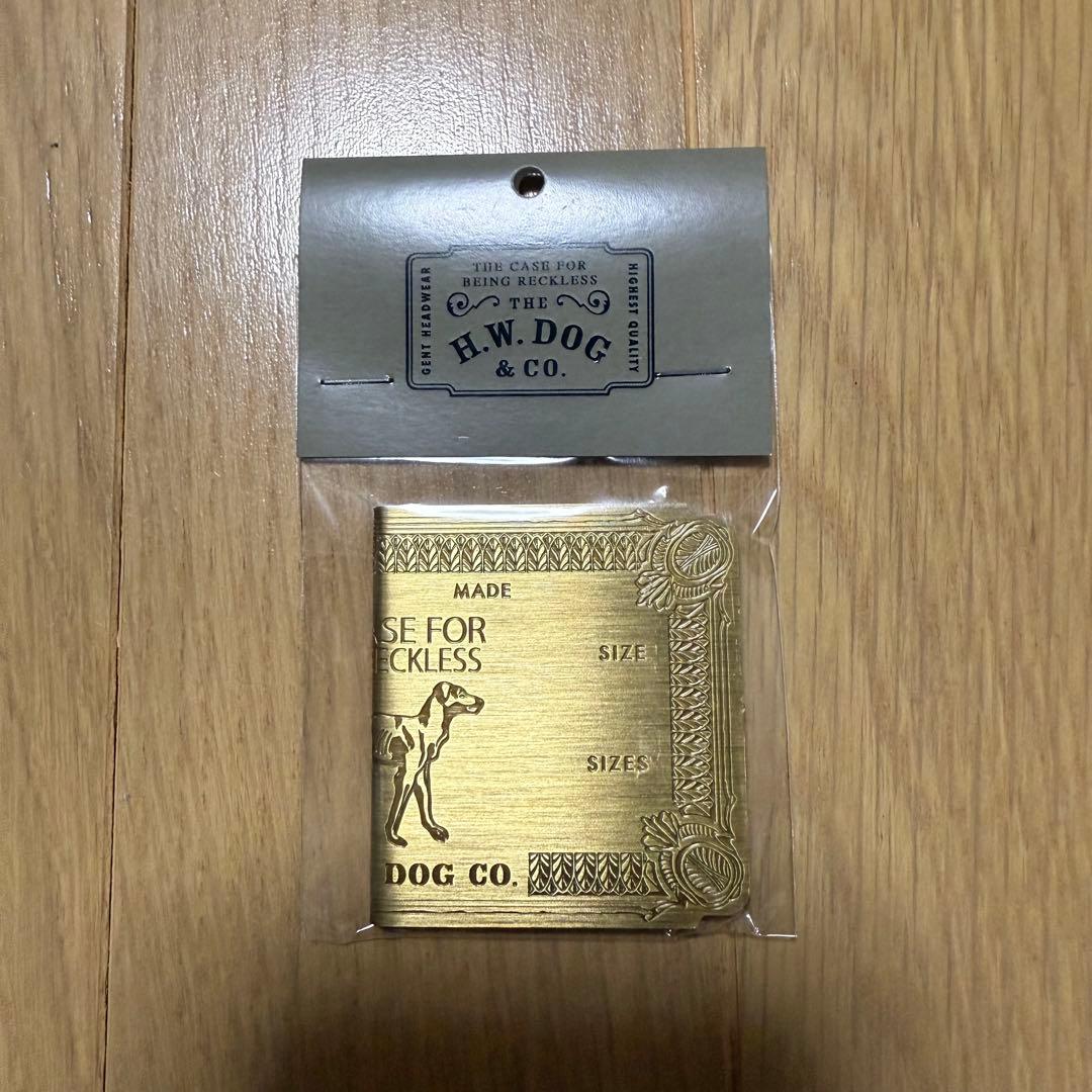 THE H.W.DOG&CO. MONEY CLIP マネークリップ