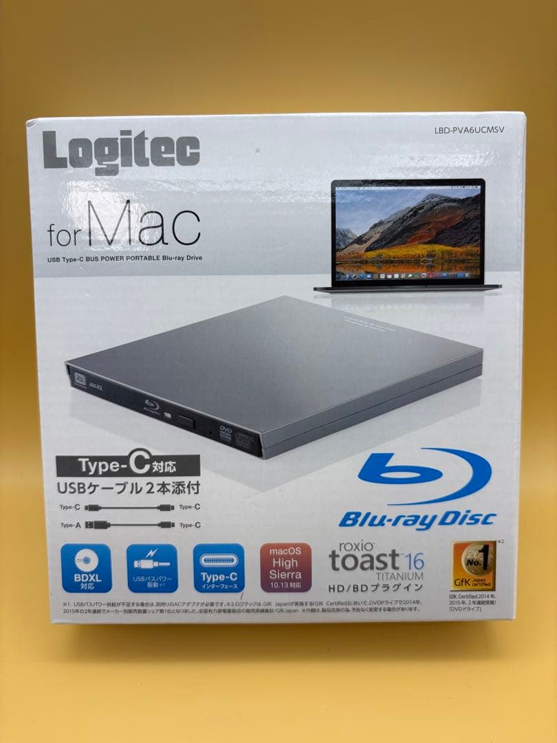 外付けハードディスク・ドライブ Logitec LBD-PVA6UCMSV for Mac USB Type-C LBD-PVA6UCMSV - ロジテックINAソリューションズ株式会社