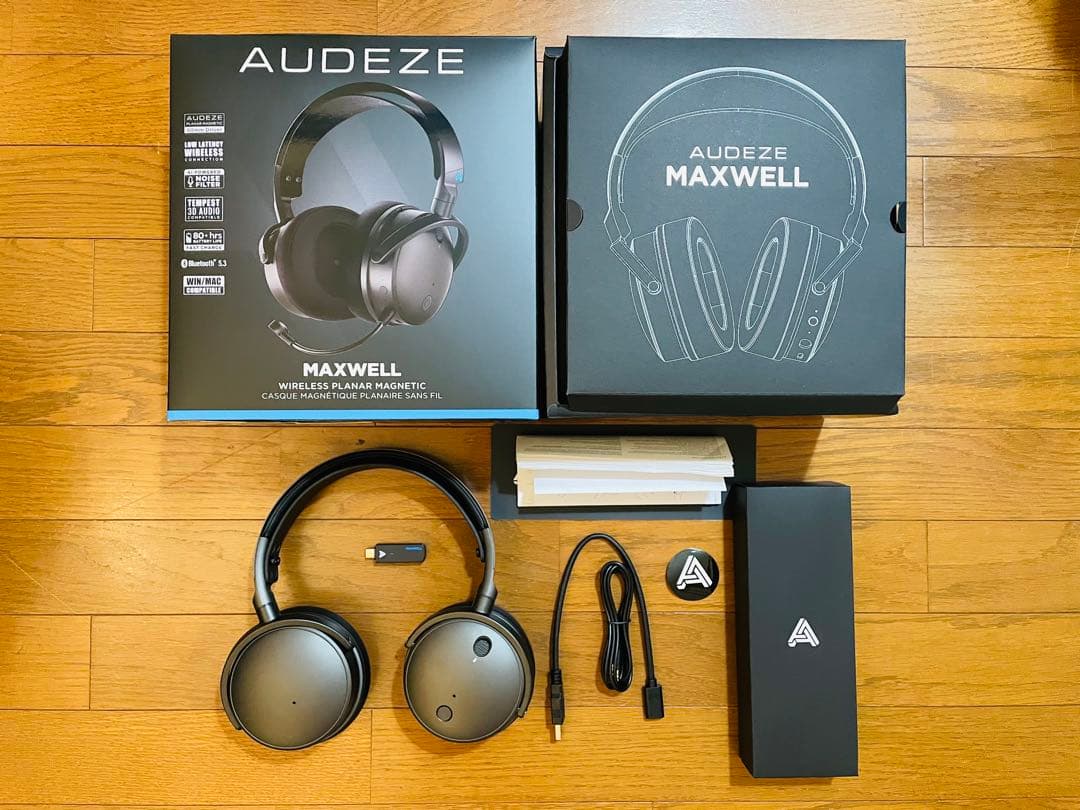 AUDEZE MAXWELL ワイヤレスヘッドセット ゲーミングヘッドセット Amazon.com: Audeze Maxwell Wireless Gaming Headset for PlayStation