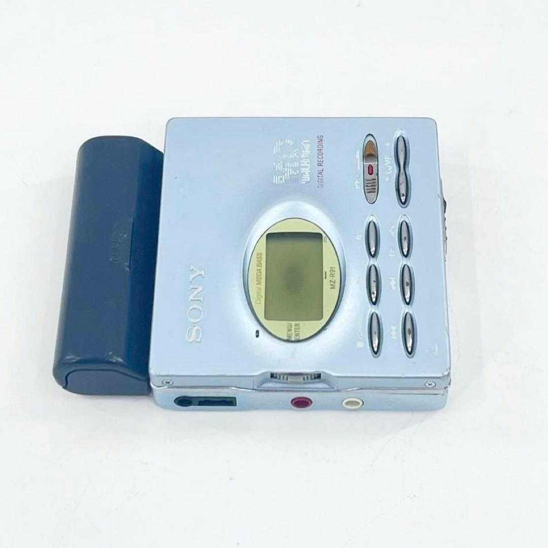 SONY MZ-R91 MDウォークマン 再生録音OK 単三電池可 - メルカリ