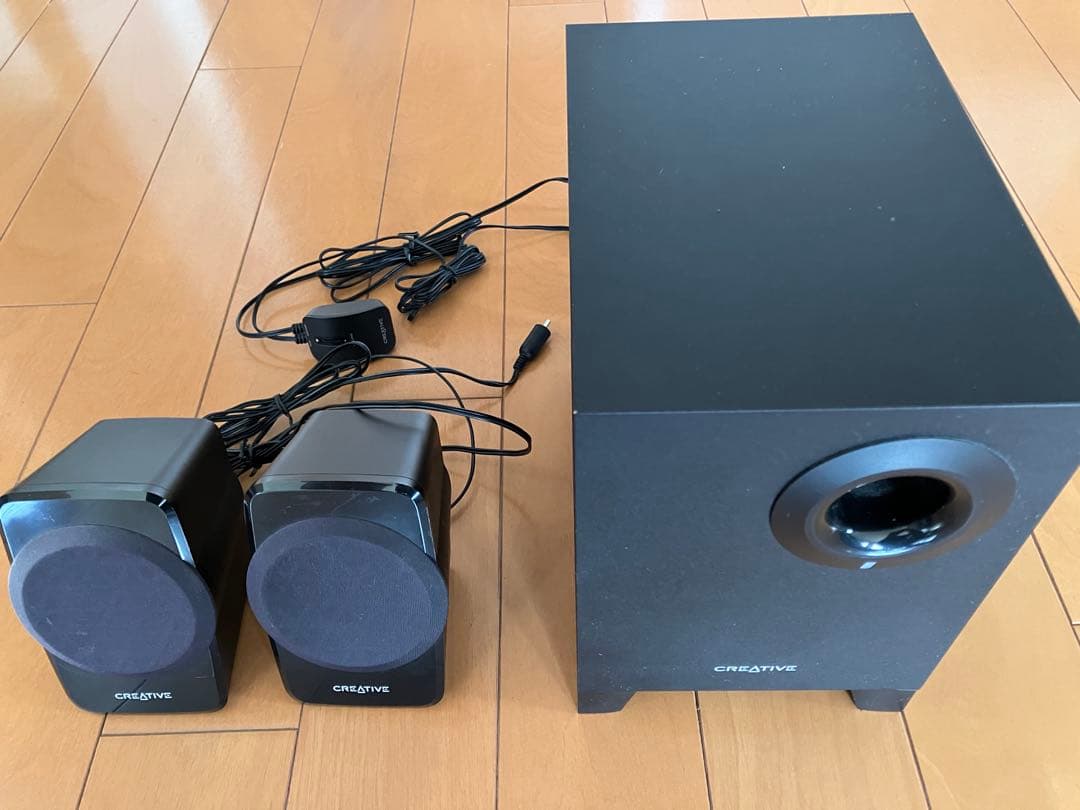 CREATIVE クリエイティブ 2.1ch スピーカーセット - メルカリ