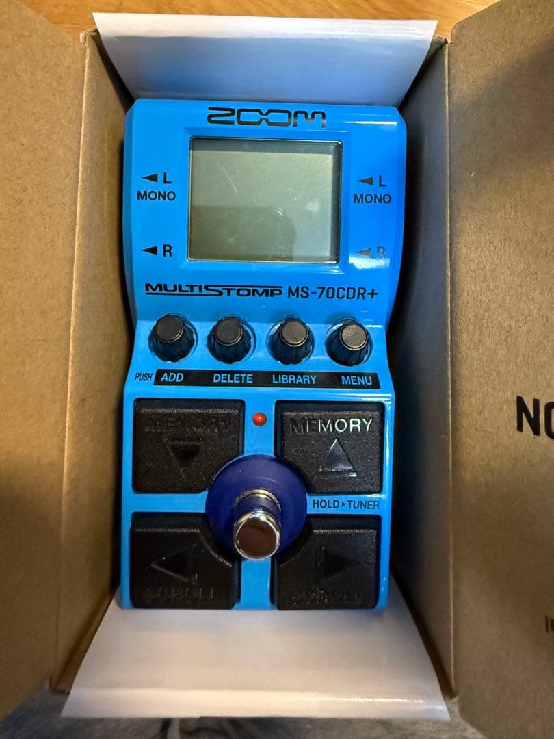 ZOOM MS-70CDR+マルチエフェクター ms70cdr+ 動作確認済み MS-70CDR+ MultiStomp for Guitarists | Buy Now | ZOOM