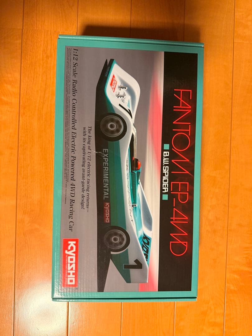 KYOSHO FANTOM EP-4WD 1/12 ラジコンカー 1/12 EP 4WD レーシングカー ファントム EP 4WD Ext ゴールド 60周年