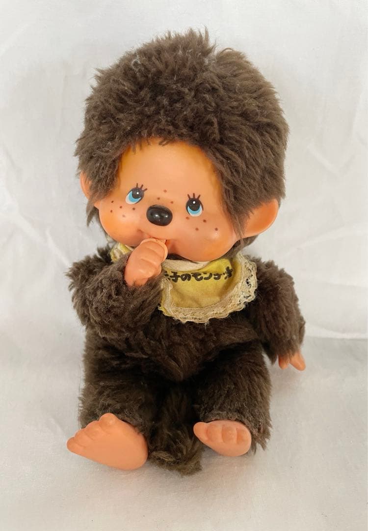 ふた子のモンチッチ 初期 ぬいぐるみ 1974 初代 昭和 レトロ セキグチ