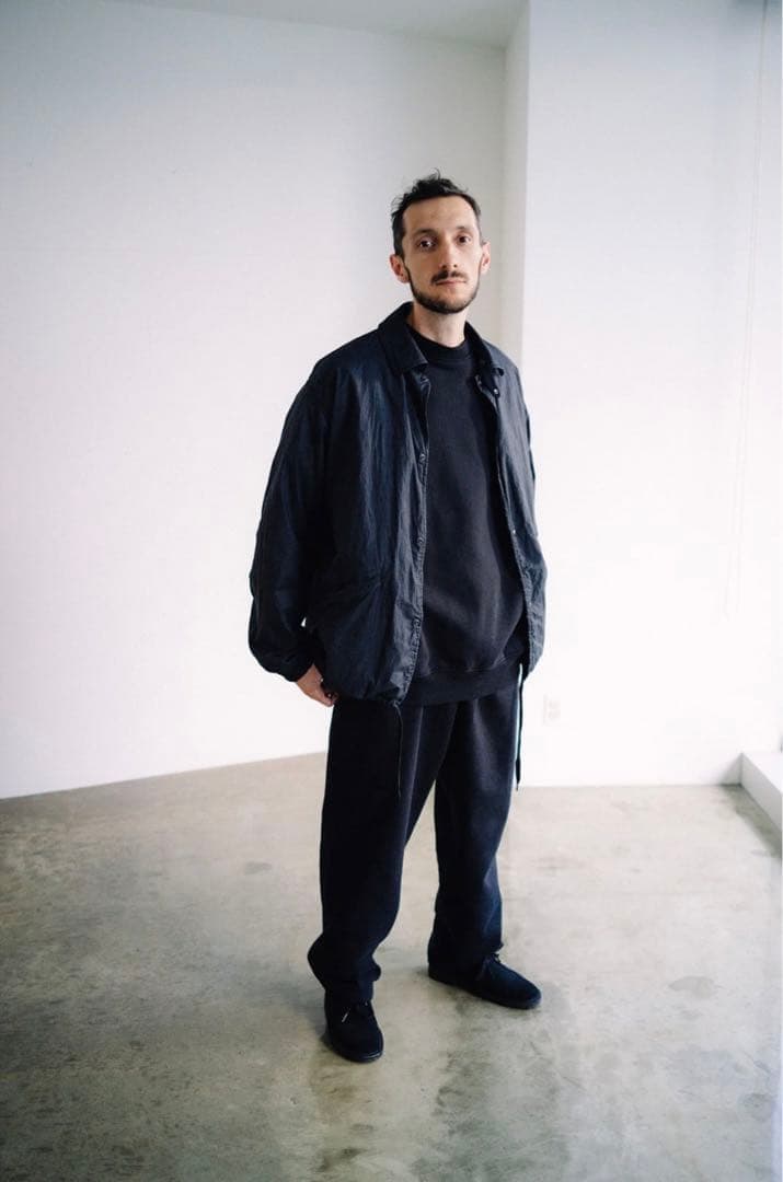 COMOLI 23aw コットンナイロンコーチジャケット 3 COMOLI (コモリ) コットンナイロン コーチジャケット