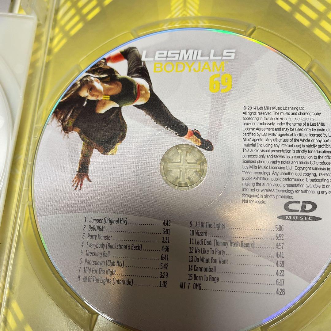 レズミルズ【BODYJAM69】CD DVDコリオ