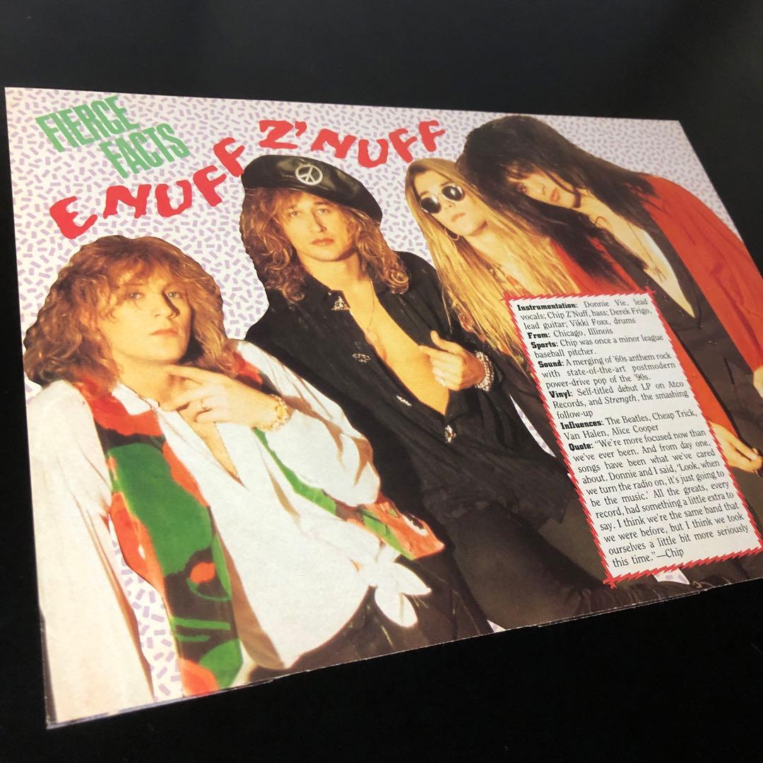 レア切り抜き イナフ・ズナフ ENUFF Z'NUFF ⑨ - メルカリ