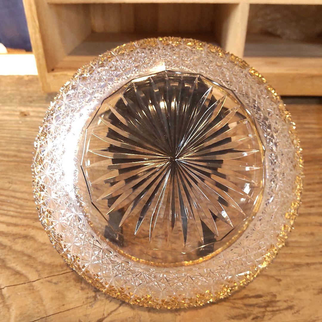 須田秀石④　茶懐石用　クリスタル　　五客セット（内、蓋が無い物2つ）