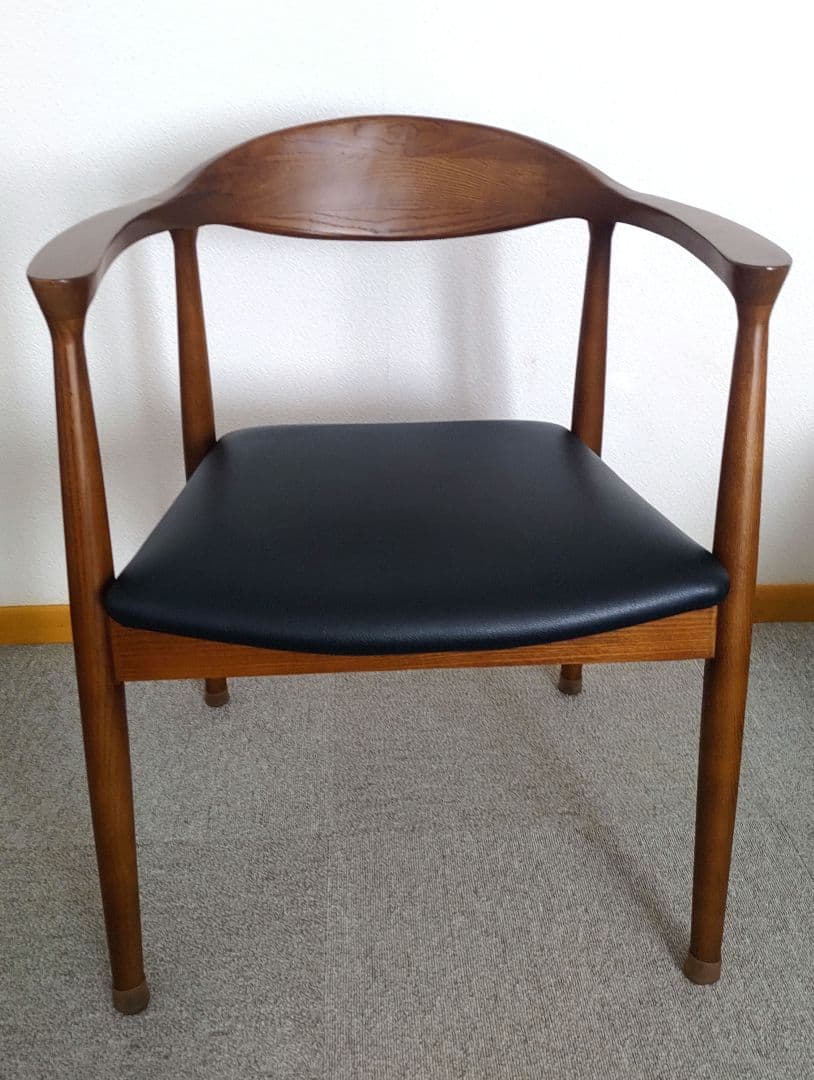 大川家具　(株)サンコウ　ダイニングチェア　1脚 9849408-01.jpg