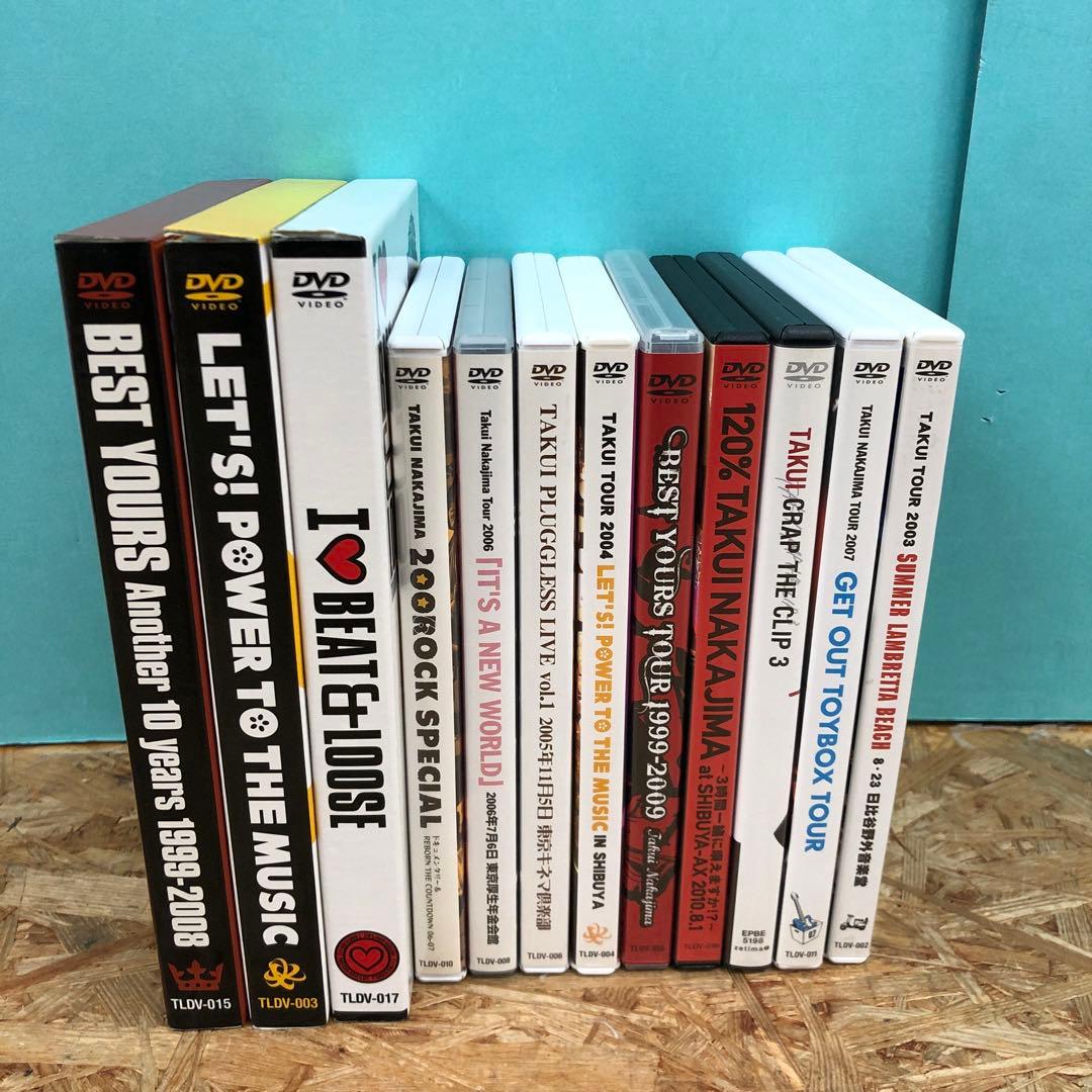 D5601 Takui Nakajima 中島卓偉 DVD まとめ売り 2026年最新】中島卓偉 DVDの人気アイテム - メルカリ