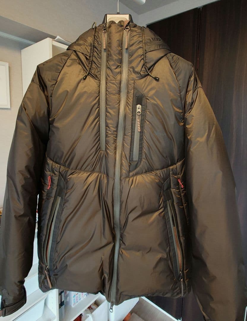 ナンガ　オーロラライトダウンジャケット XL カーキグリーン ナンガ オーロラライトダウンジャケット メンズ NANGA ダウン