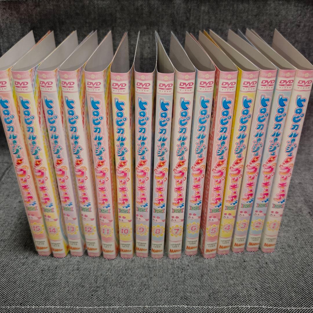 新品ケース付 トロピカルージュ プリキュア 全15巻セット Amazon.co.jp: 全巻ケース付 トロピカルージュプリキュアDVD 全15巻