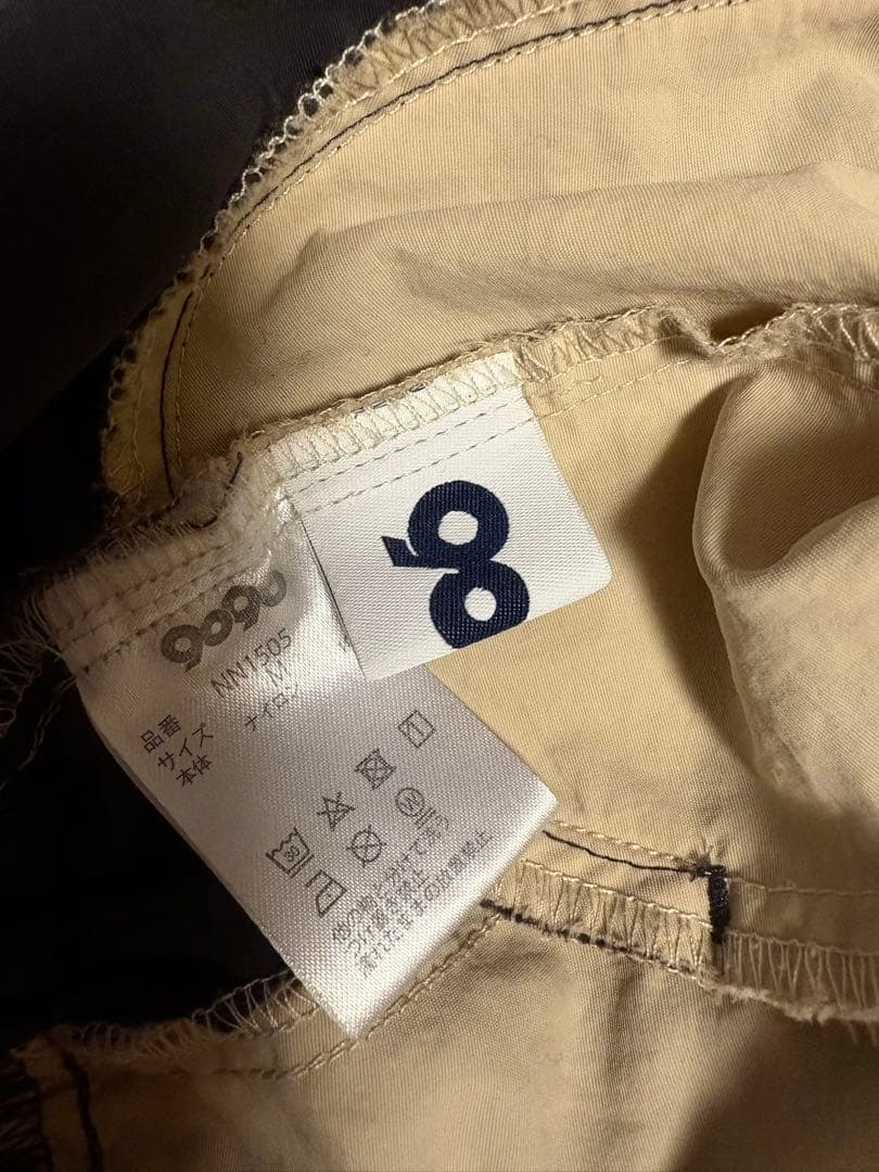 《希少！》9090 ✖️umbro コラボナイロンジャケット 黒/ベージュ