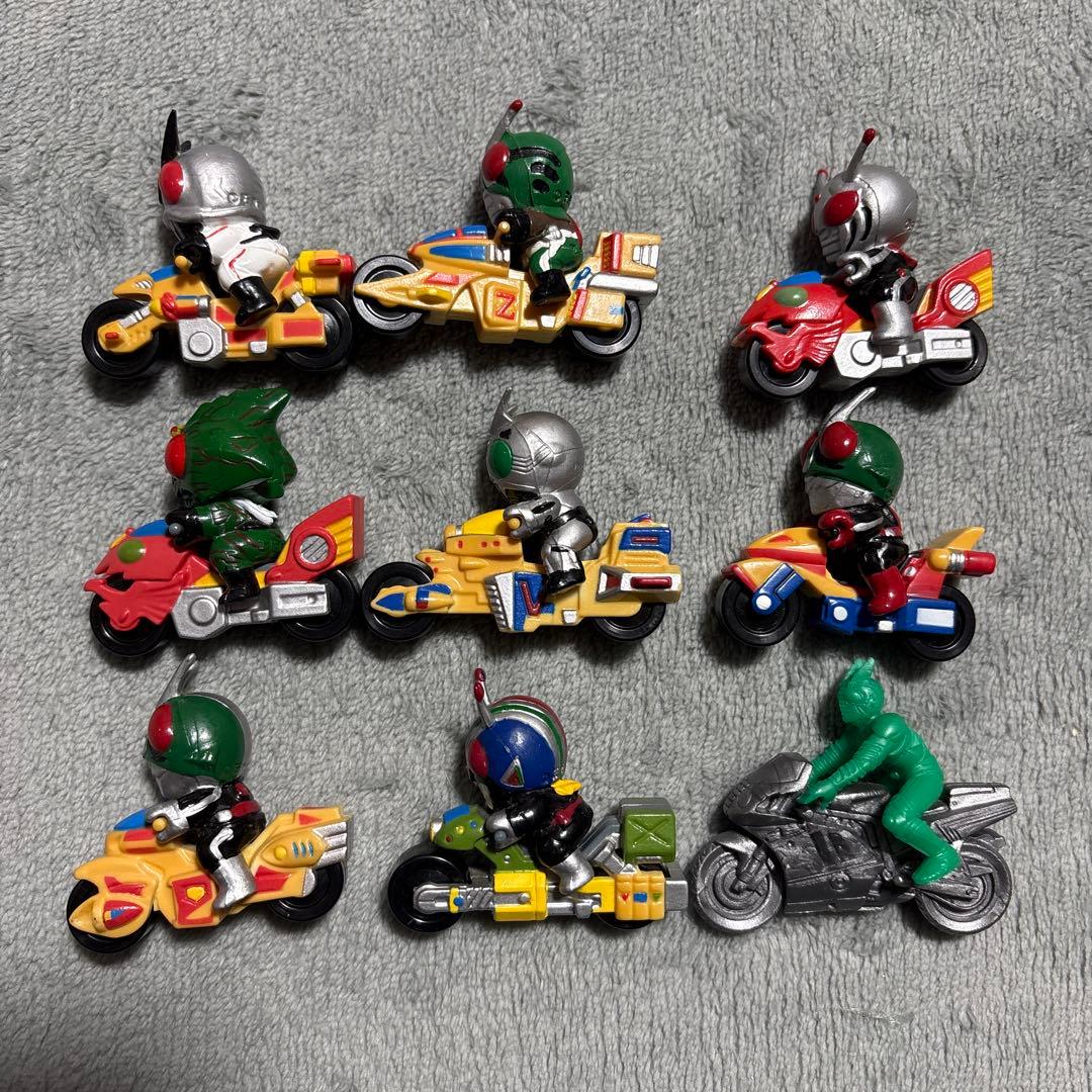 平成レトロ】ポケットヒーロー 仮面ライダーSD ライダーマシン まとめ