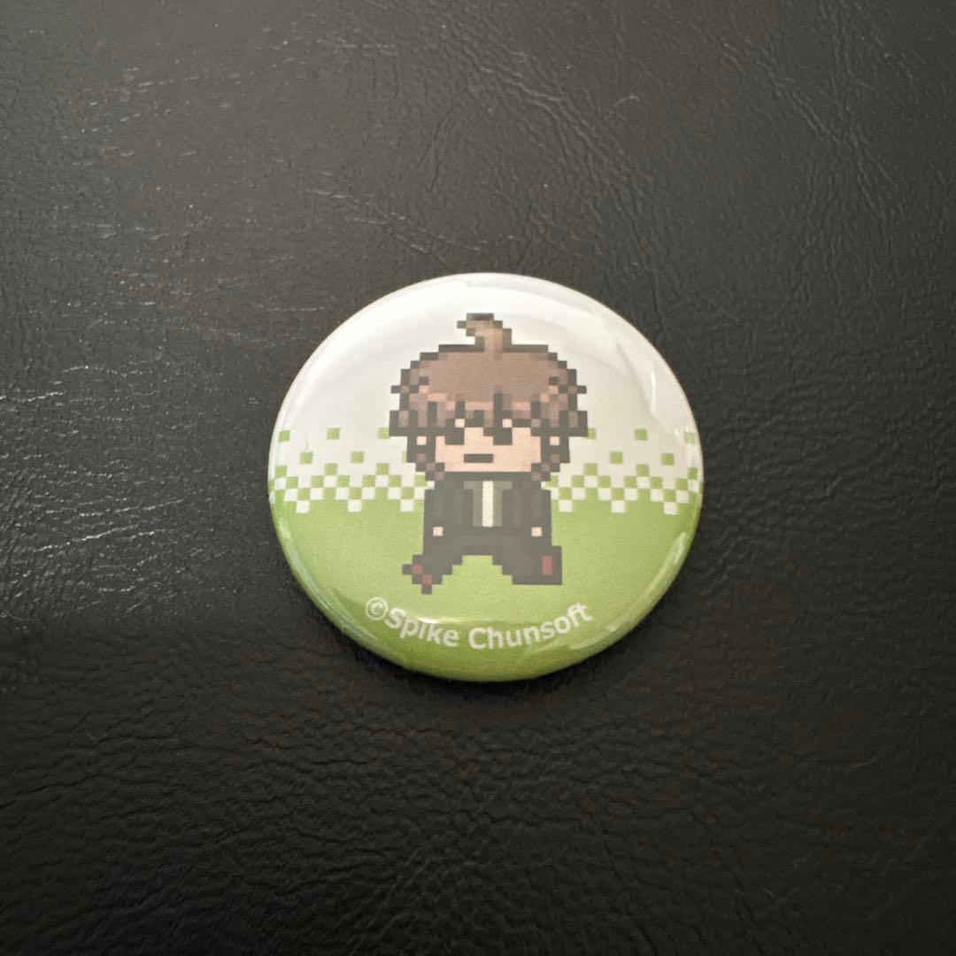 ダンガンロンパ 15周年 トレーディング ドット絵 ミニ缶バッジ 苗木誠