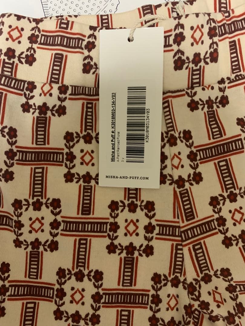 misha and puff A-Pant Railroad Floral 3y - ボトムス・スパッツ安い 通販