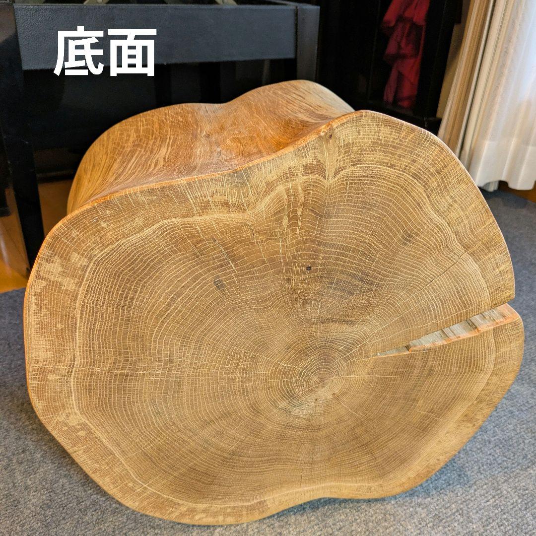 3104様専用 ミズナラ 水楢 天然木 切り株 丸太 輪切り 高さ約28㎝