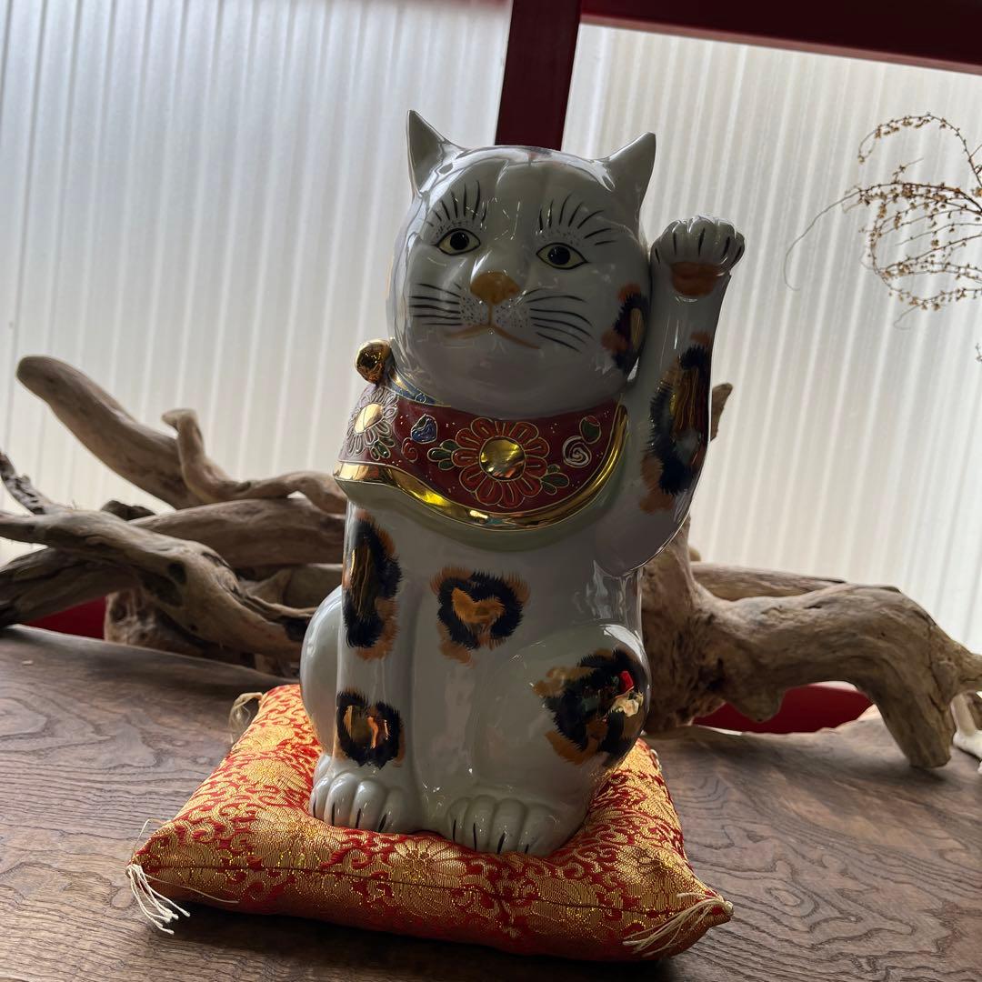 九谷焼／縁起物／骨董／招き猫／アンティーク／ヴィンテージ／希少